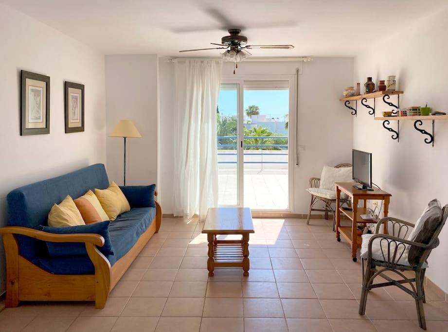 Atico Con Vistas Al Mar En Primera Linea De Playa Vera Exterior photo